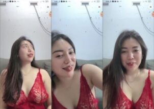 Mimpi Indah Kamu Sleep Call Kak Senna Cantik Lingerie Merah