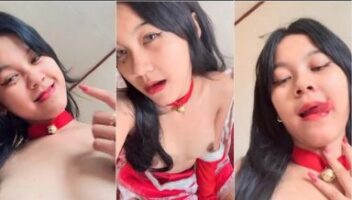 Makin Cantik Aja Nih Caroline Kostum Xmas Private Rare
