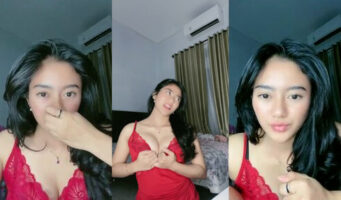 Berasa Kenyal Susunya MRC Amoura Daster Merah ID 49739900 Mango
